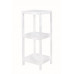 WHITE SCAFFALE 3 PIANI CM.32X32X80H (2pz)